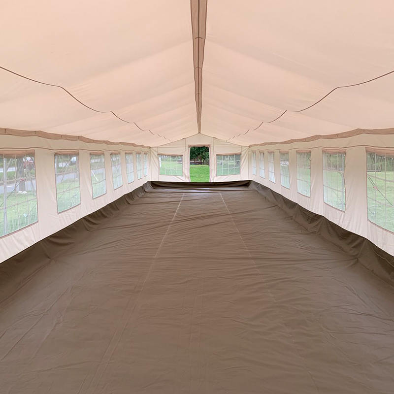 UNSOS স্ট্যান্ডার্ড 30 ব্যক্তি তাঁবু দুর্যোগ ত্রাণ তাঁবু