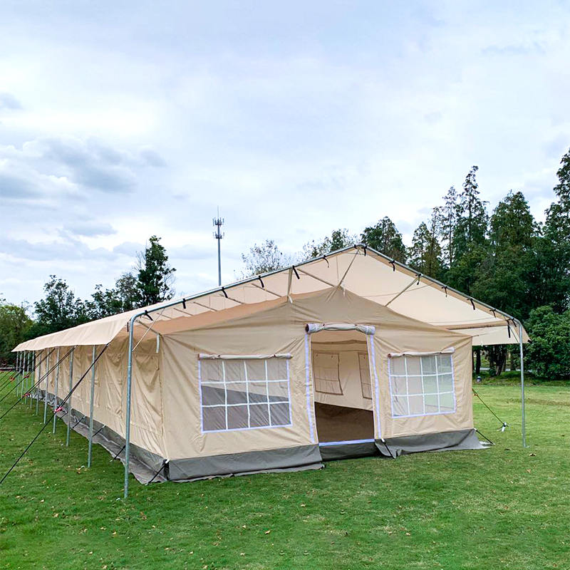 UNSOS স্ট্যান্ডার্ড 30 ব্যক্তি তাঁবু দুর্যোগ ত্রাণ তাঁবু