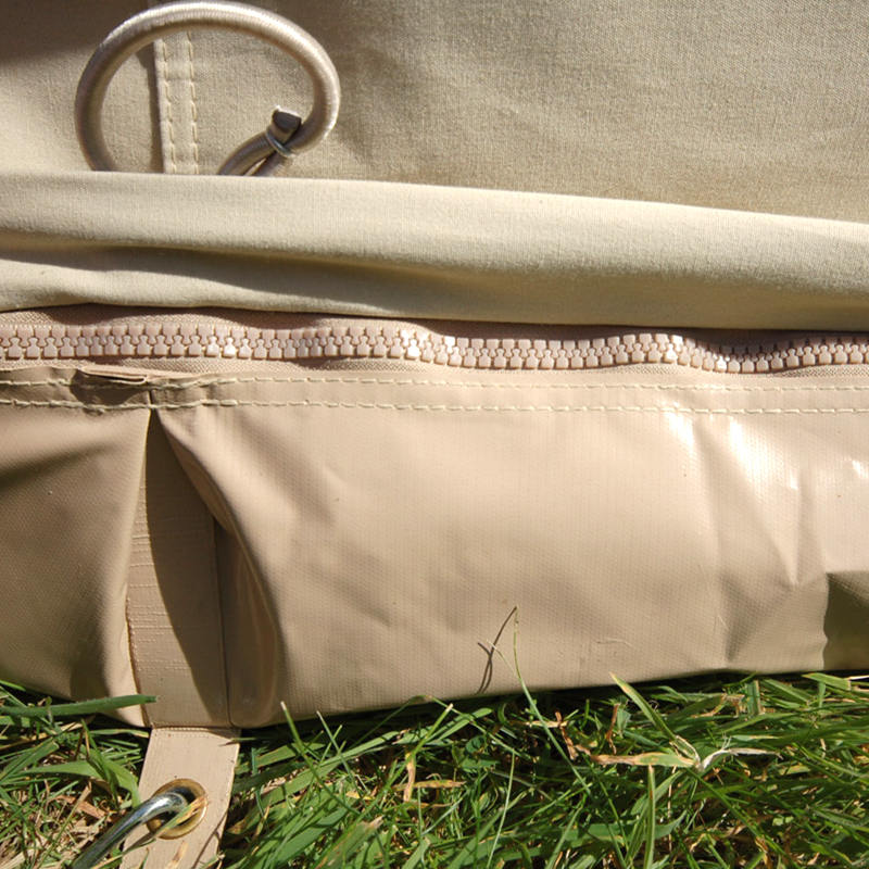 6 মিটার সম্রাট বেল তাঁবু কটন ক্যানভাস তাঁবু