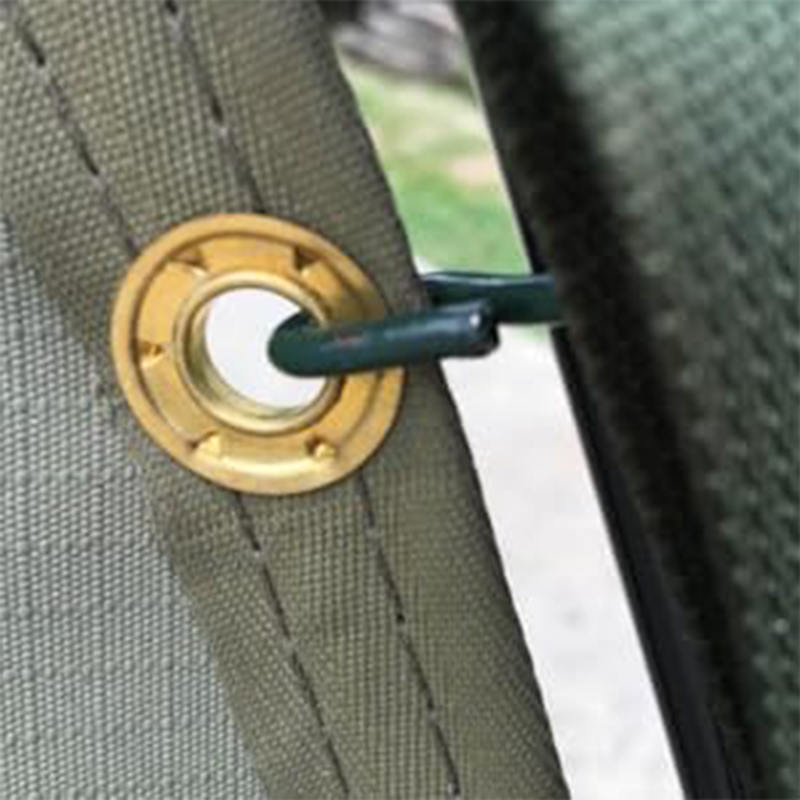 2.4x2.4m ক্যাম্পিং ওয়াটারপ্রুফ রিপস্টপ পলিয়েস্টার ক্যানভাস ডোম ব্যাকপ্যাকিং তাঁবু