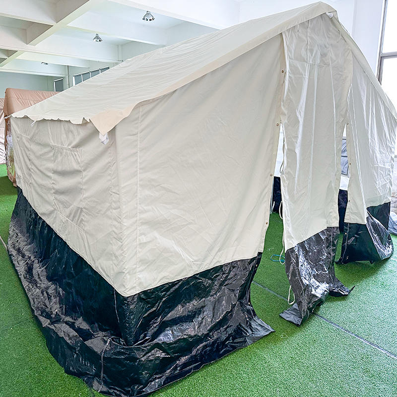 ICRC IFRC UNHCR স্ট্যান্ডার্ড 5-ব্যক্তি ডাবল ফোল্ডেবল অল-ওয়েদার ফ্যামিলি টেন্ট