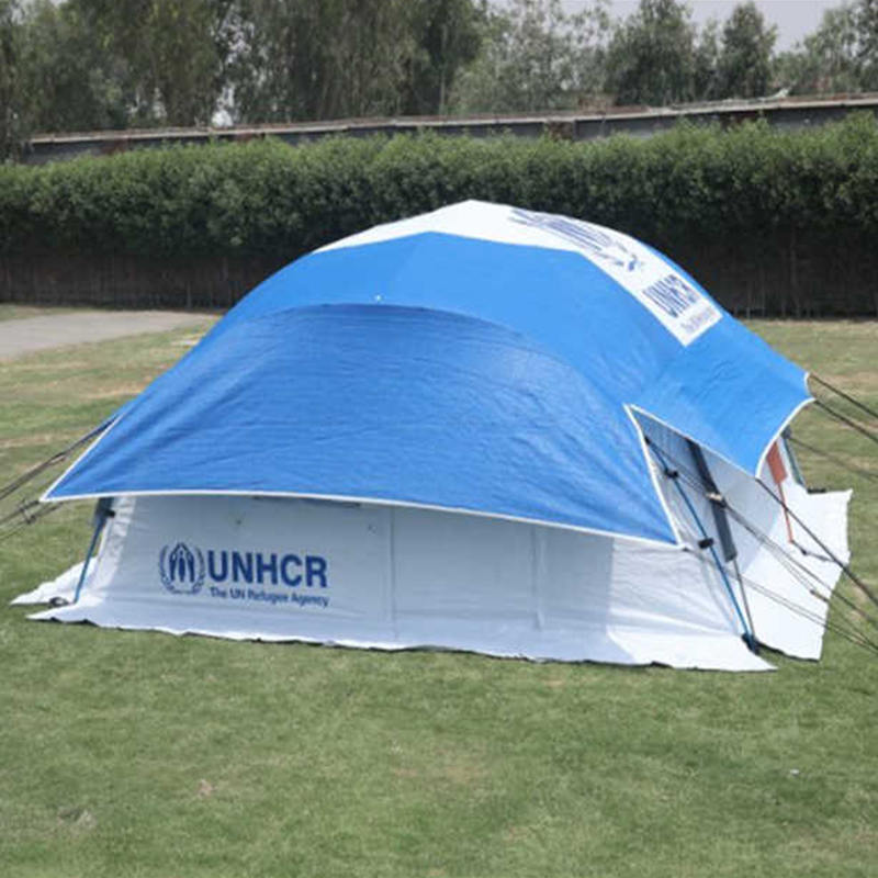 UNHCR স্ট্যান্ডার্ড স্ব-স্থায়ী পারিবারিক তাঁবু