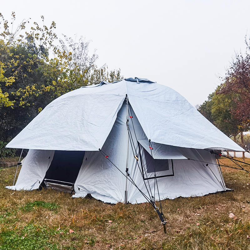 জিওডেসিক গম্বুজ তাঁবু 5-ব্যক্তি স্ব-স্থায়ী জিওডেসিক পারিবারিক তাঁবু