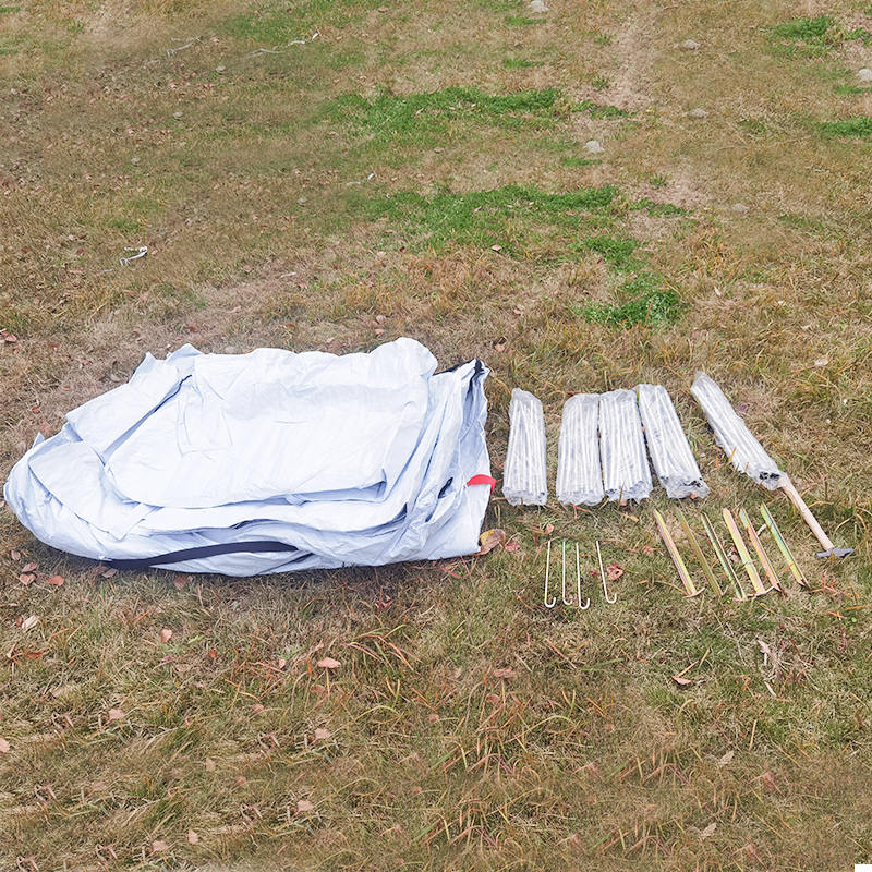 জিওডেসিক গম্বুজ তাঁবু 5-ব্যক্তি স্ব-স্থায়ী জিওডেসিক পারিবারিক তাঁবু