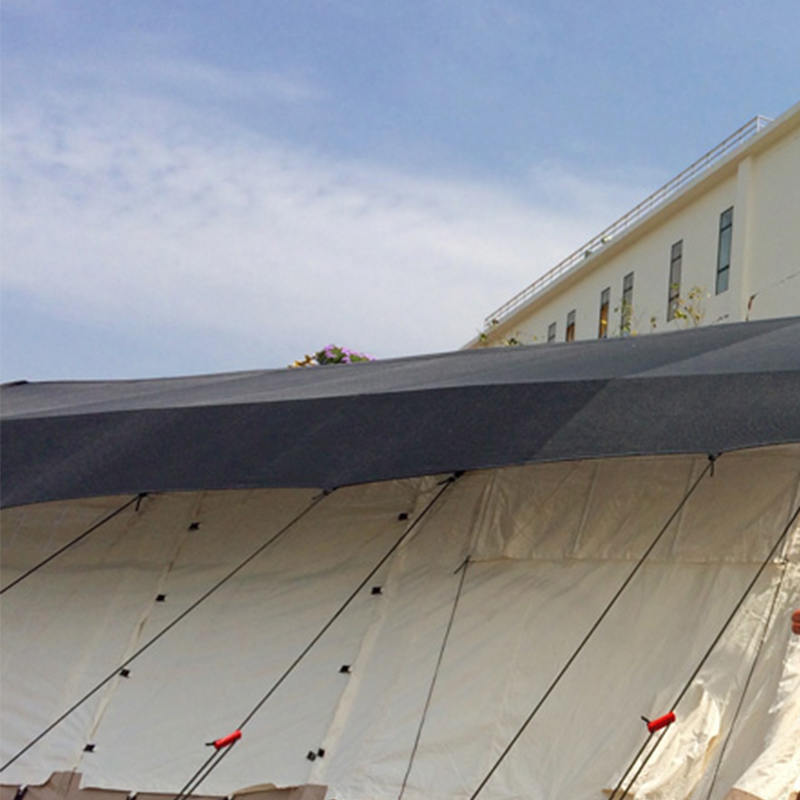 MSF/ICRC/IFRC স্ট্যান্ডার্ড 45m² মাল্টি-পারপাস টেন্ট বেস টেন্ট স্কুলিং, অফিস, ক্লিনিকের জন্য ব্যবহৃত হয়