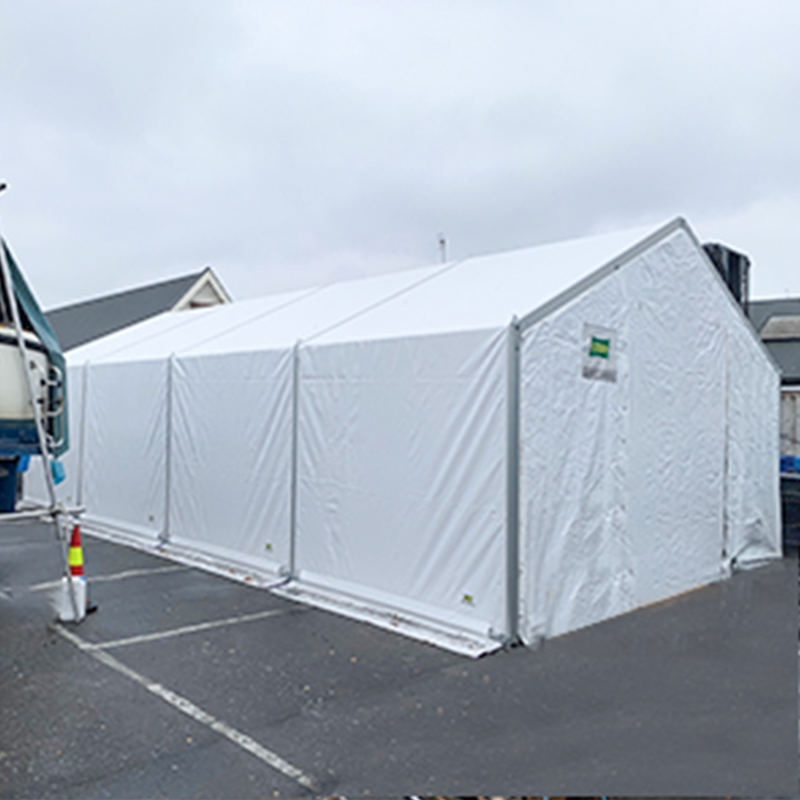 IFRC/ICRC/WFP/IOM স্ট্যান্ডার্ড 6.5x8m পোর্টেবল টেন্ট মোবাইল স্টোরেজ ইউনিট (MSU)