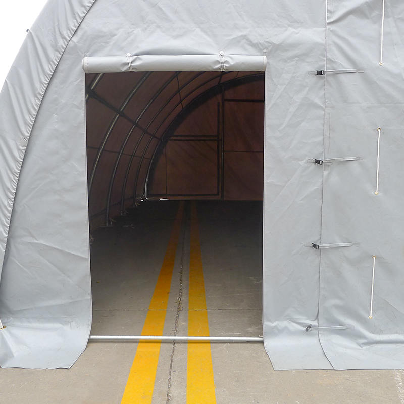 9x12mx4.5 খিলানযুক্ত স্টোরেজ তাঁবু, গোলাকার-খিলানযুক্ত তাঁবু হল