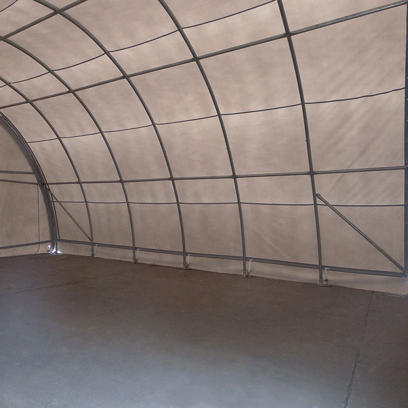 9x12mx4.5 খিলানযুক্ত স্টোরেজ তাঁবু, গোলাকার-খিলানযুক্ত তাঁবু হল