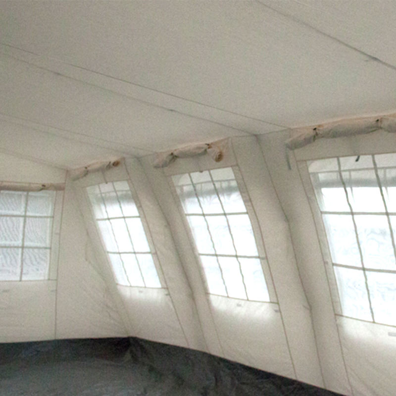 ইউনিসেফ স্ট্যান্ডার্ড 42m² বহুমুখী অগ্নি প্রতিরোধক হুগি তাঁবু