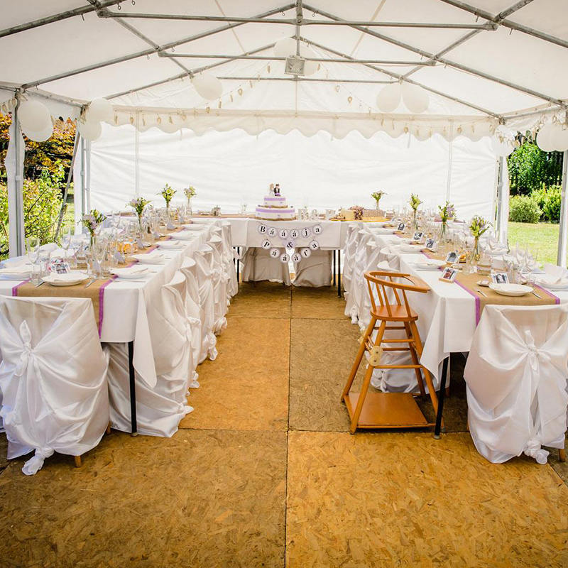 গার্ডেন পার্টির জন্য 7x15m পিভিসি পার্টি তাঁবু বিলাসবহুল মার্কি