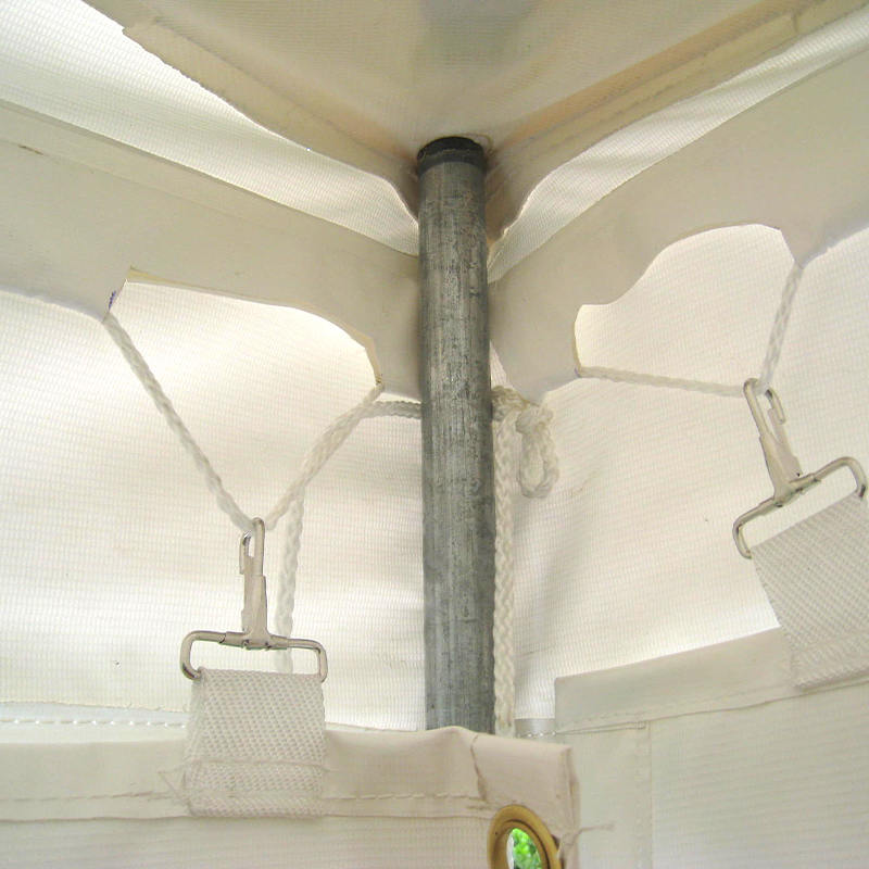 উইন্ডোজ সহ 7X12m ঐতিহ্যবাহী পিভিসি ইভেন্ট পোল তাঁবু