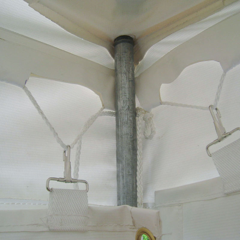 9X18m ঐতিহ্যগত পিভিসি হেভি ডিউটি পোল তাঁবু