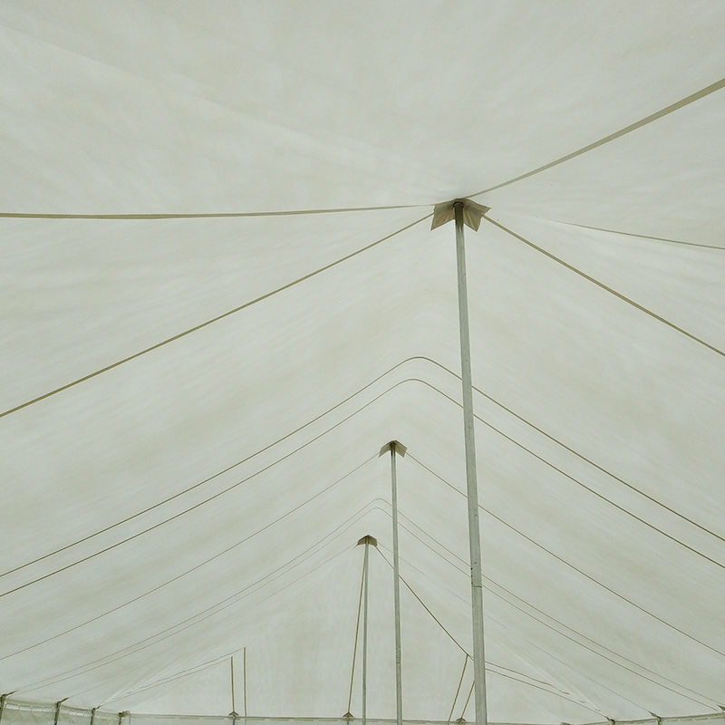 9X18m ঐতিহ্যগত পিভিসি হেভি ডিউটি পোল তাঁবু