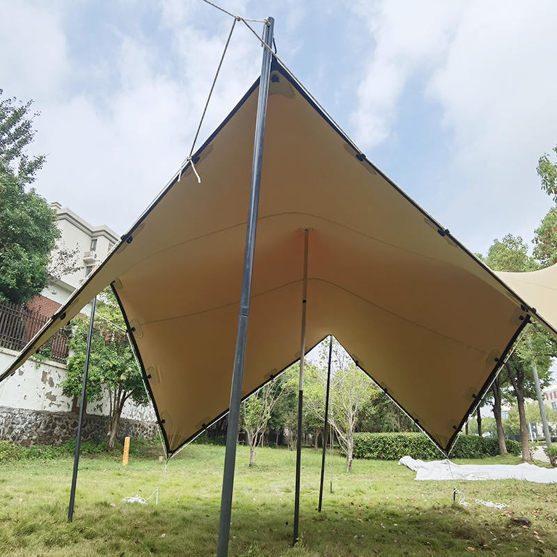 4.5x4.5m আউটডোর স্মল স্ট্রেচ টেন্ট মার্কি