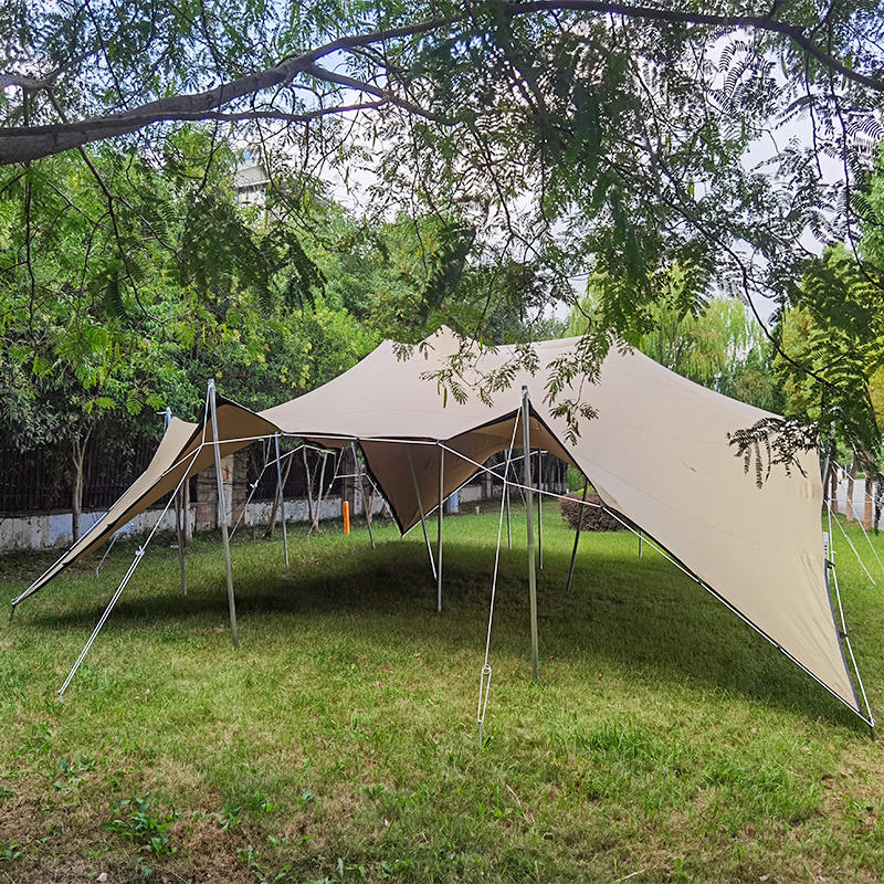 9x12m প্রিমিয়াম ফ্লেক্স গার্ডেন স্ট্রেচ ক্যানোপি মার্কি