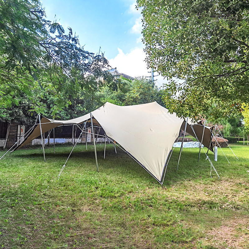 9x12m প্রিমিয়াম ফ্লেক্স গার্ডেন স্ট্রেচ ক্যানোপি মার্কি