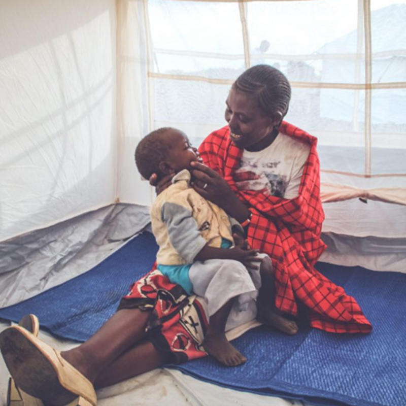 ইউএনএইচসিআর স্ট্যান্ডার্ড 1 ব্যক্তি সিন্থেটিক স্লিপ ম্যাট