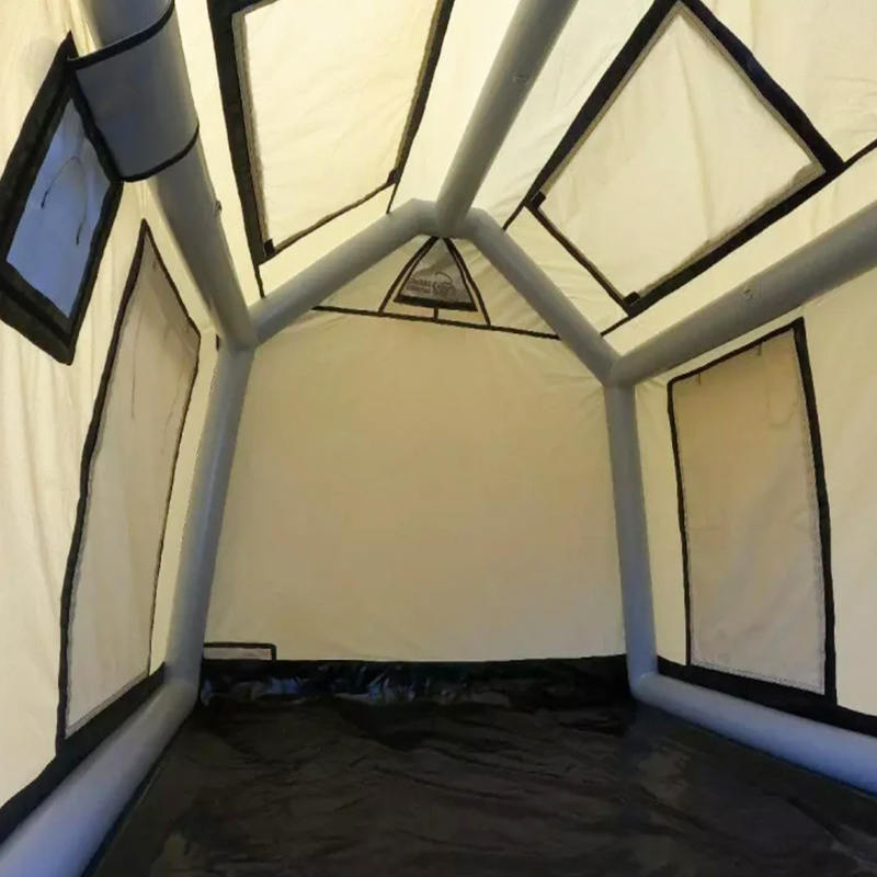 2-4 ব্যক্তি ফোর সিজন গ্ল্যামার ইনফ্ল্যাটেবল ক্যাম্পিং তাঁবু