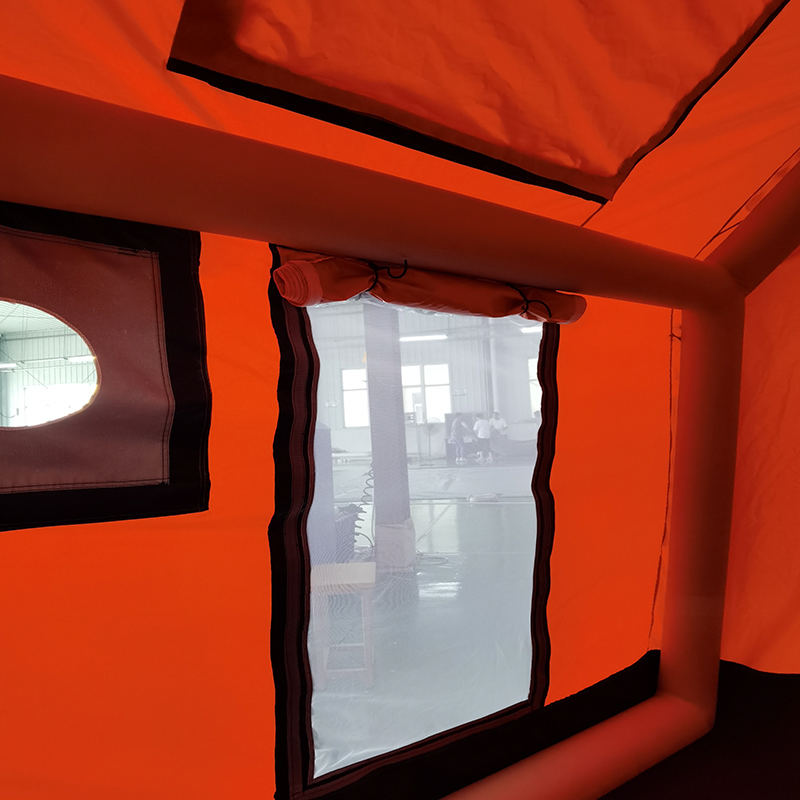 2-4 ব্যক্তি ফোর সিজন গ্ল্যামার ইনফ্ল্যাটেবল ক্যাম্পিং তাঁবু