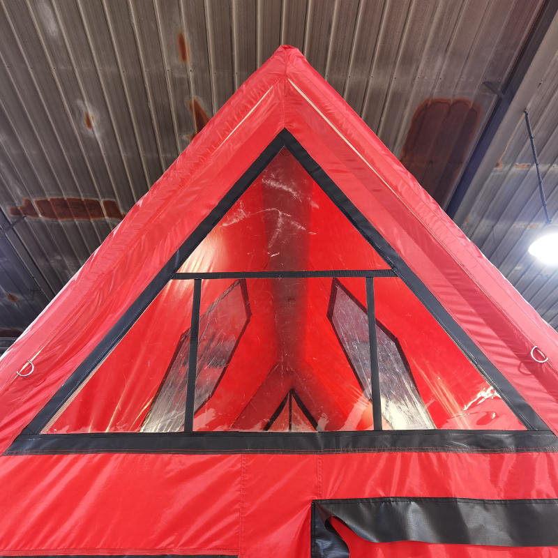 ক্যাম্পিংয়ের জন্য 8-10 ব্যক্তি ফোর সিজন ওয়াটারপ্রুফ ইনফ্ল্যাটেবল এয়ার টেন্ট