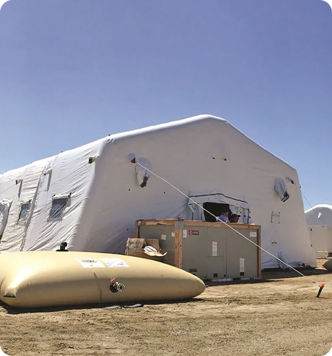 ইনফ্ল্যাটেবল তাঁবু